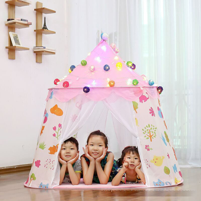 A princesa Castle Play Tent das crianças internas de 135CM Toy Outdoor Camping Tent Portable