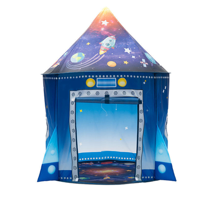 PNF interno das crianças de 140 x de 125 X de 105CM acima do jogo da barraca do PNF da princesa Ecofriendly Castle Tent acima