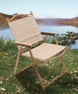 trouxa exterior de acampamento de Kermit Aluminum Folding Beach With do lazer das cadeiras de 55cm